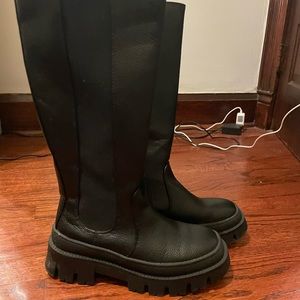 Knee High Black Boots